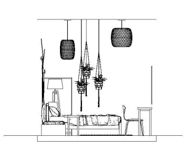 FURNITURE HOMESTAY STYLE 3D print model