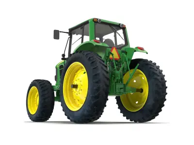 Tractor John Deere 7330 3D model