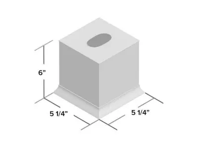 Brenston Boutique Tissue Box Cover Free 3D model