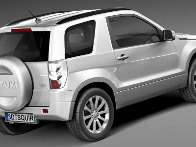Suzuki Grand Vitara 3-door 2013 3D model