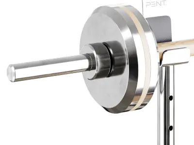 PENT luxury fitness equipment 3D model