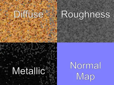 Egyptian Sarcophagus Polished Carvings model pack Low-poly 3D model