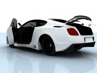 Bentley Continental GT Premier 4509 2008 3D model