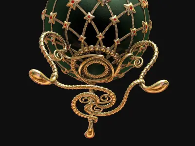 Egg FABERGE R7 3D model