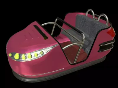 Funny car 3D model