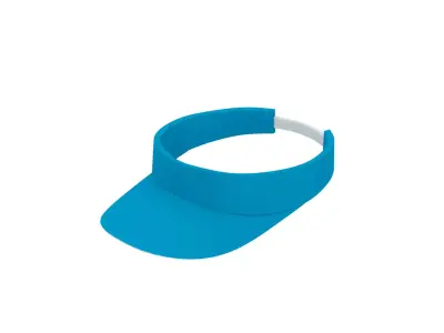 Low-Poly Sport visor Low-poly 3D model