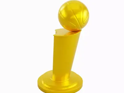 NBA Trophy Cup 3D model