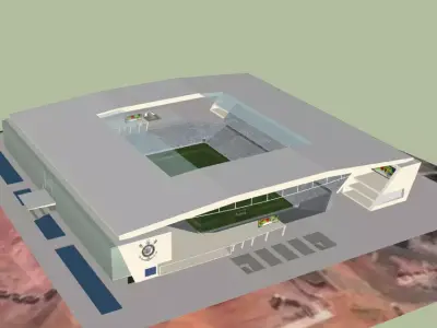 Arena Corinthians 3D model