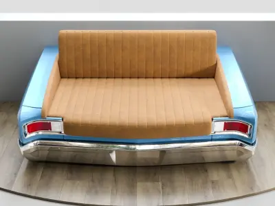 Chevrolet Chevelle ss Sofa 3D model