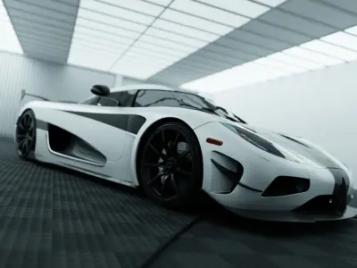 Highpoly Koenigsegg Agera 3D Model 3D model