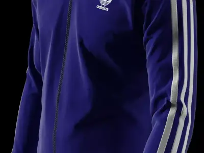 Adidas sport coat 3D model