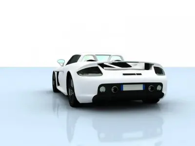 Porsche Carrera GT 3D model