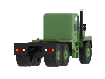 The Mercedes-Benz Zetros  3D model
