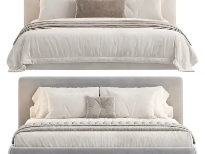 Altea Bed Low-poly 3D model