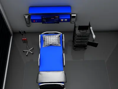 INTENSIVE CARE UNIT 3D model