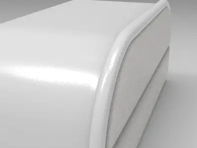 Bibor Drawers Low-poly 3D model