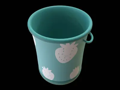 Basket  Low Poly 3D Model 3D model