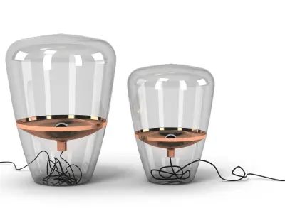 Brokis Kupfer Lamp Set 3D model