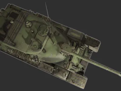 tr85m1 Low-poly 3D model