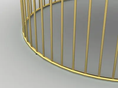 Contemporary Coffee Table 3D model