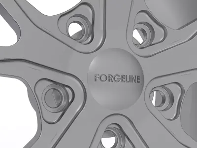 FORGELINE VX1R BEADLOCK v1 WHEEL 3D PRINT MODEL  3D print model