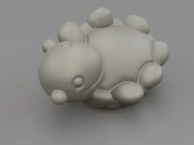 Ceramic Ladybug 3D print model