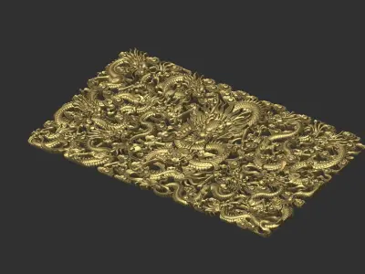 Nine Dragons 3 3D print model