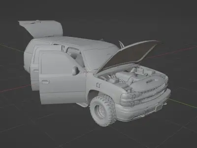 Chevrolet Taha Suburban 3D model