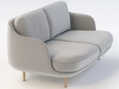 Fritzhansen Lune Sofa By Jaime Hayon 3D model