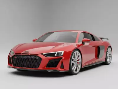 Audi R8 3D model