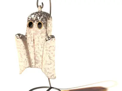 Ghost Ornament Free 3D model