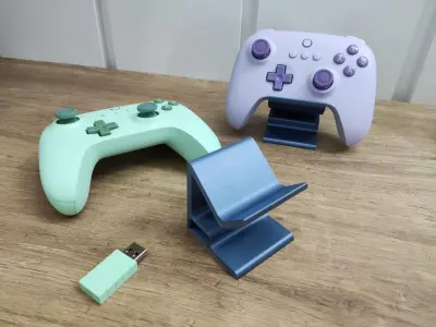 Game Controller Support - 8BitDo Control Supporter  3D print model