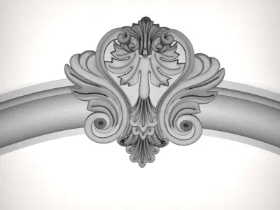 Arch 3d model for cnc 3dprint Sorce File 3DS MAX 2017 3D model