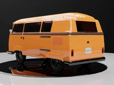 Volkswagen Transporter 3D model