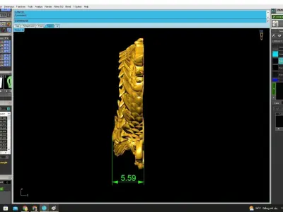 Infinity Dragon Jewelry Model 4774 3D print model