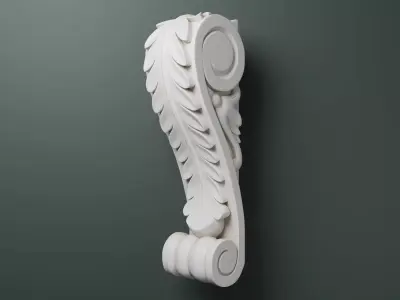 Corbel 001 - Classical 3D model