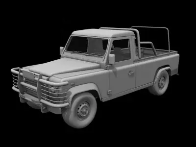 jeep car 3d model 3D model