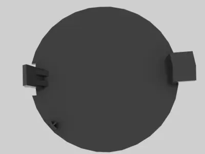 Mazda 3 2019-2021 Rear tow cover - Right and Left 3D print model