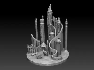 Atlantica little mermaid 3D print model
