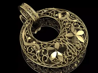 Ultra Vision Pendant  3D print model order