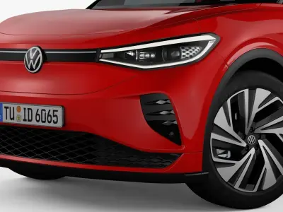 Volkswagen ID4 GTX 2022 3D model