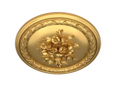 Classic decor ornament 180 3D print model