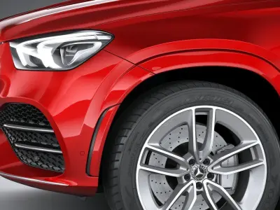 Mercedes-Benz GLE Coupe AMG 2020 3D model