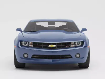 Chevrolet Camaro Car Low-poly 3D model