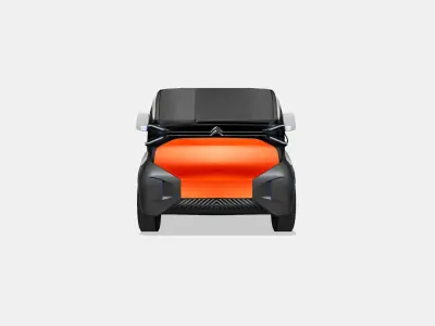 Citroen Ami One concept 2019 Low-poly 3D model