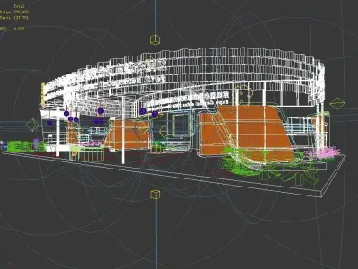Exhibition - Area - 17X30-3DMAX2009-03 3D model