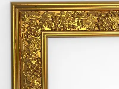 carved frame 3D model order