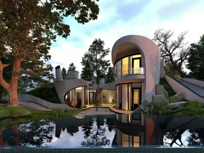 SCENE LUMION 11 5 BY YOGA4ARCH  and  SKETCHUP FILES 3D model