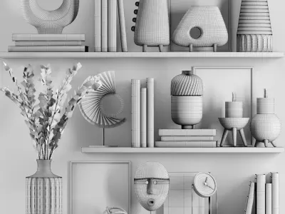 decorative set03 3D model