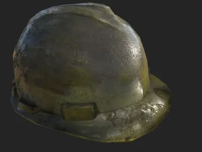 SafeCAP hard hat Low-poly 3D model